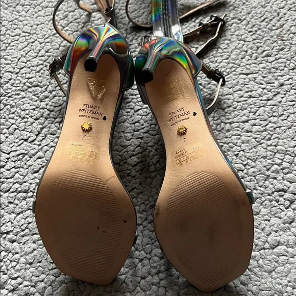 Stuart Weitzman Nudistcurve Gladiator 100 Sandal - Picture 10 of 10